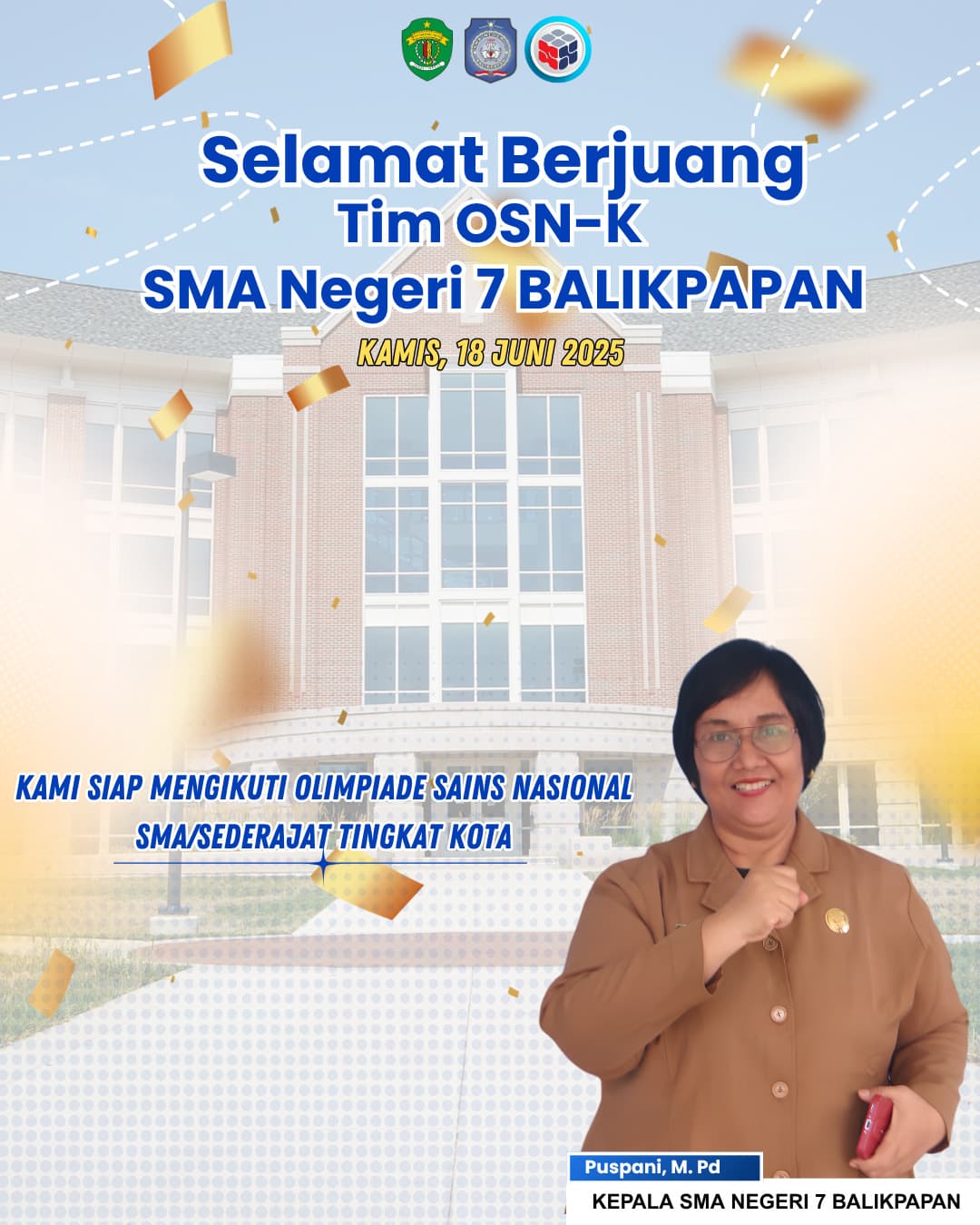Peserta OSN SMAN 7 Balikpapan